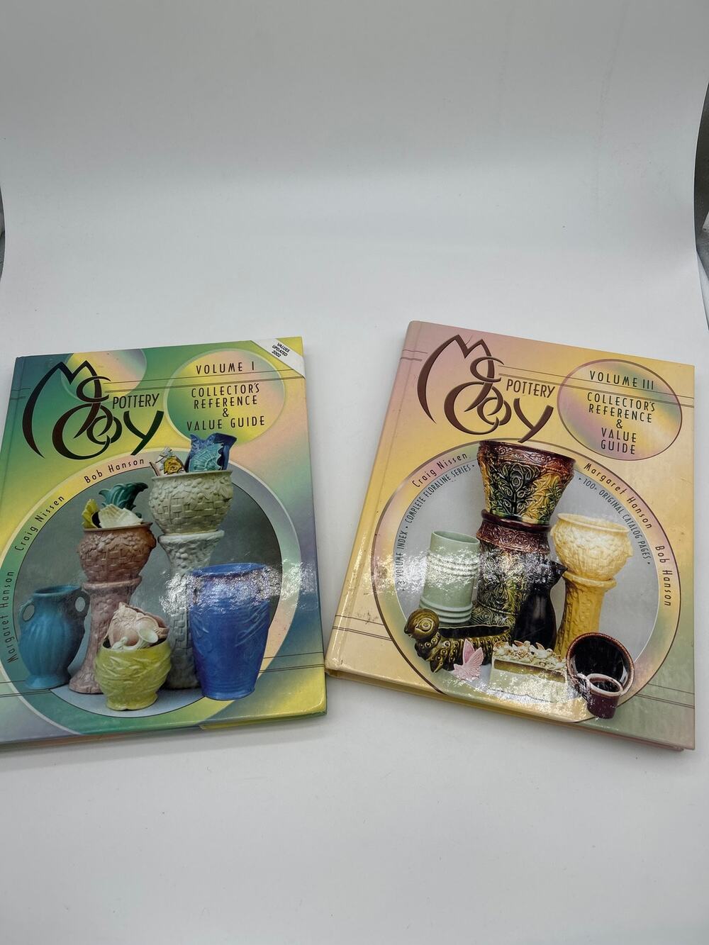 McCoy Pottery Collector’s Reference Value Guide Vol I & III Hanson Nissen Lot 2